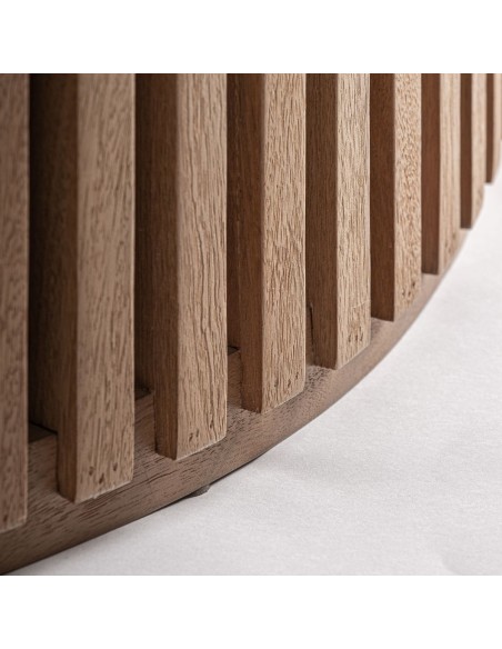 Mesa de Centro Gàbia VICALDESIGN by Pep Gramage – Madera de Mango Natural con Diseño Contemporáneo y Atemporal