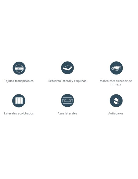 COLCHÓN ALASKA VARIAS MEDIDAS