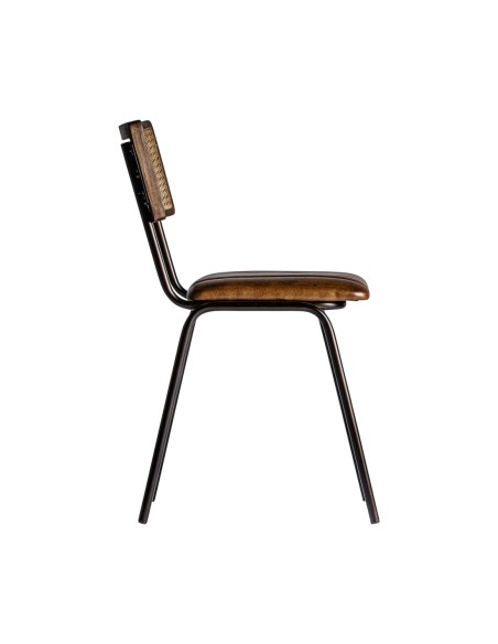 Silla de Cuero y Hierro Almstock – VICAL Home