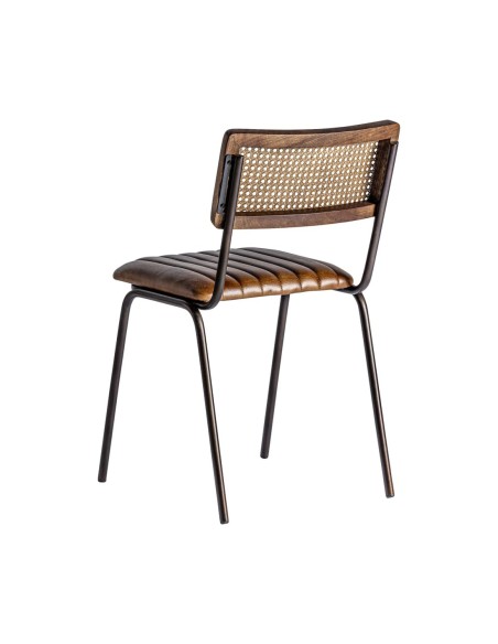 Silla de Cuero y Hierro Almstock – VICAL Home