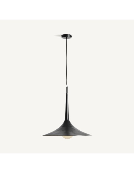 Lámpara de Colgar en Hierro Negro y Dorado – Vical Home