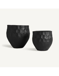Ánfora J/2 EsseG de Terracota en Color Negro – Vical Home