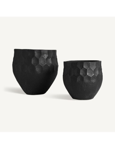 Ánfora J/2 EsseG de Terracota en Color Negro –...