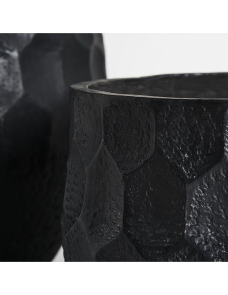 Ánfora J/2 EsseG de Terracota en Color Negro – Vical Home