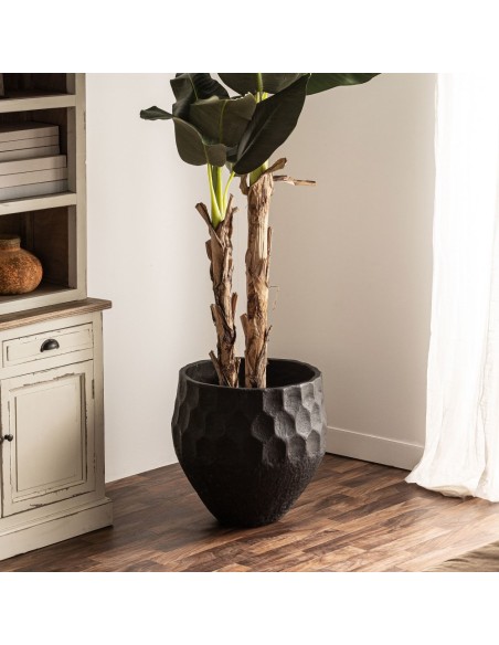 Ánfora J/2 EsseG de Terracota en Color Negro – Vical Home