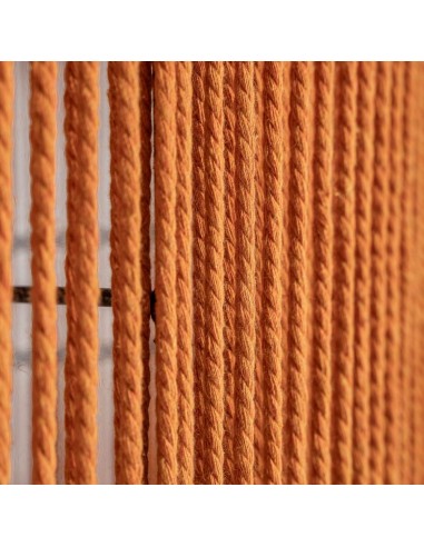 Lámpara de Colgar Coral en Algodón Naranja –...