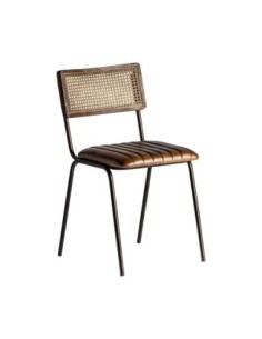 Silla de Cuero y Hierro Almstock – VICAL Home