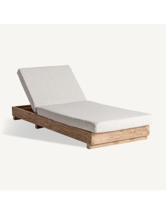 Tumbona Pure de Vical Home en madera de teca reciclada –...