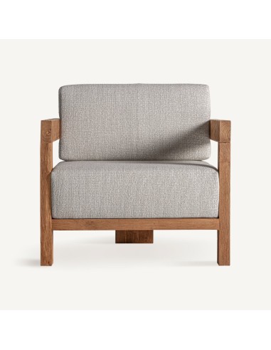 Sillón Testa de Vical Home en Teca Reciclada y...