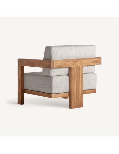 Sillón Testa de Vical Home en Teca Reciclada y...