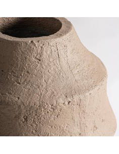 Jarrón de Cemento Marrón Claro con Fibra de Vidrio Vical... 2