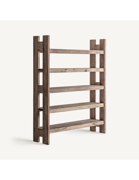 Estantería Helmond de Vical Home en madera recuperada estilo rústico