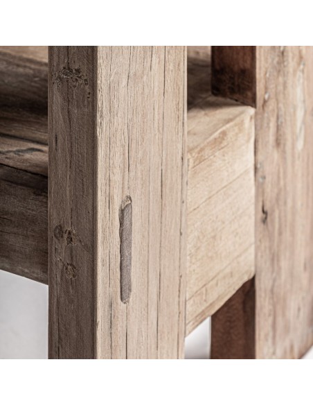 Estantería Helmond de Vical Home en madera recuperada estilo rústico