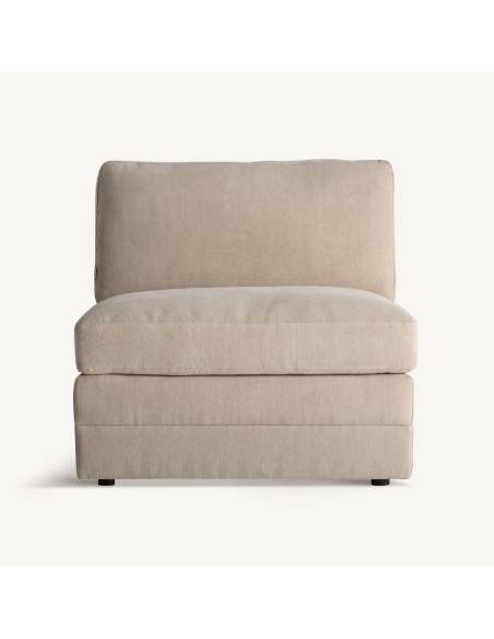 Módulo Sofá Central Otley de Vical Home en poliéster topo