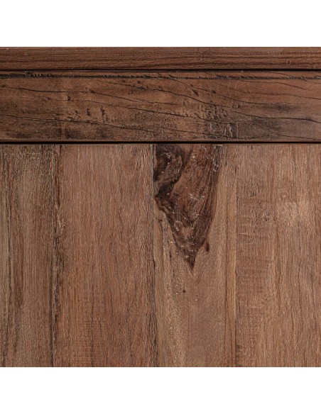 Aparador Selby de VICAL Home – Madera recuperada y hierro negro | Estilo rústico elegante y contemporáneo