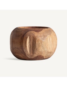 Jarrón de VICAL Home – Madera de teka marrón | Diseño...