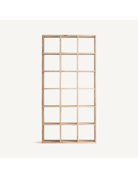 Estantería de VICAL Home – Madera de mango marrón | Diseño natural y elegante