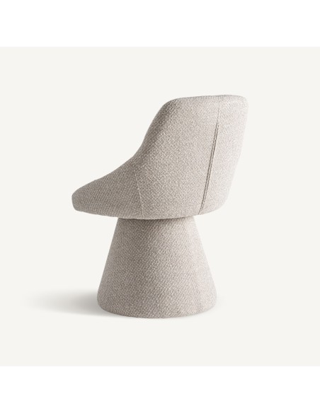 Sillón Giratorio Essen Beige de Vical Home – Diseño Contemporáneo y Confort Premium