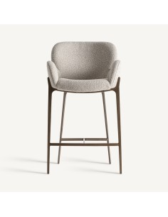 Taburete Uelzen Gris de Vical Home – Estilo Contemporáneo... 2