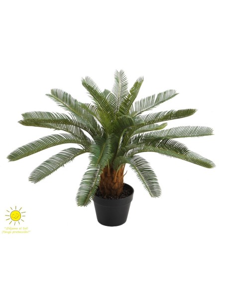 Árbol Cica Exterior 70 cm – Planta Decorativa Realista de Sinder