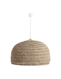 Lámpara de colgar en fibra natural marrón Vical Home 2