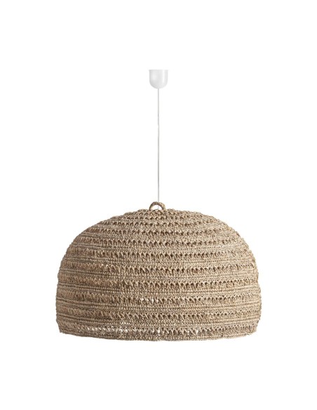 Lámpara de colgar en fibra natural marrón Vical Home