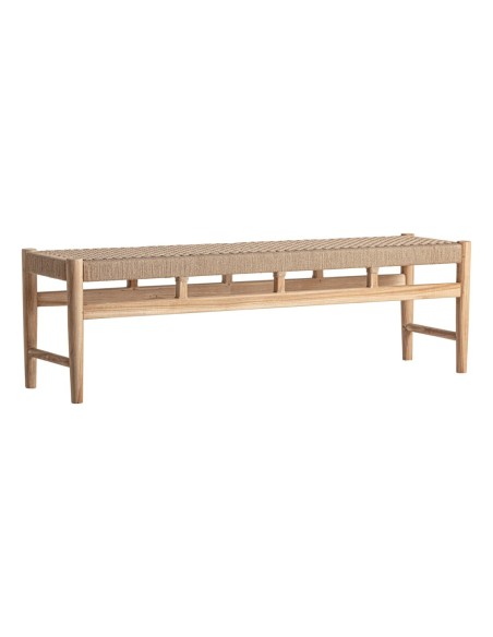 Banco de Madera de Teka Marrón 150 cm Vical Home – Elegancia Natural y Diseño Artesanal