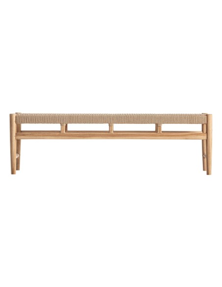 Banco de Madera de Teka Marrón 150 cm Vical Home – Elegancia Natural y Diseño Artesanal