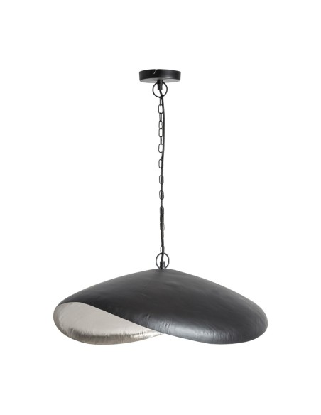 Lámpara colgante contemporánea VICAL Home – Hierro negro y plata