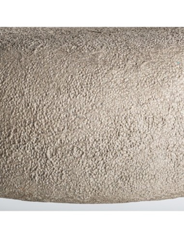 Lámpara Colgante de Papel Maché Gris y Hierro...