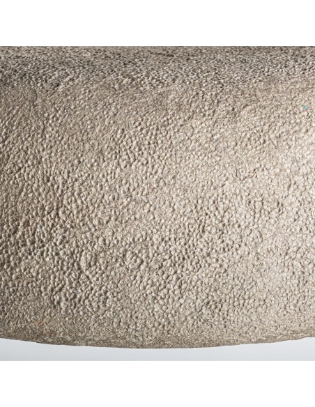 Lámpara Colgante de Papel Maché Gris y Hierro Negro – Vical Home