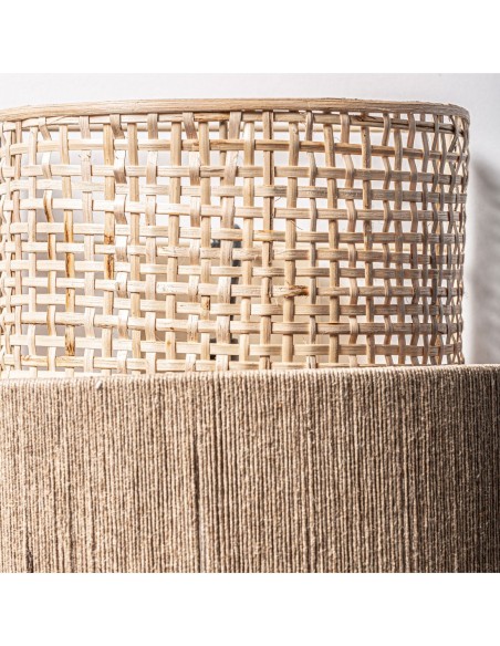Aplique Kaola VICAL Home en Hierro, Yute y Cuerda – Diseño Boho Natural 42 cm