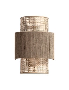 Aplique Kaola VICAL Home en Hierro, Yute y Cuerda –...