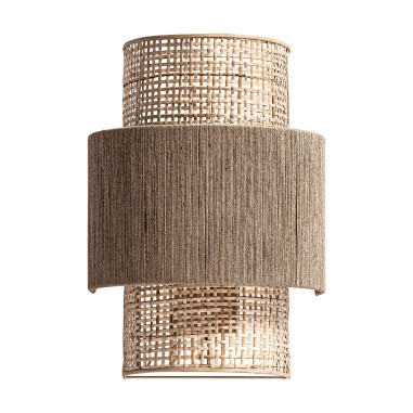 Aplique Kaola VICAL Home en Hierro, Yute y...