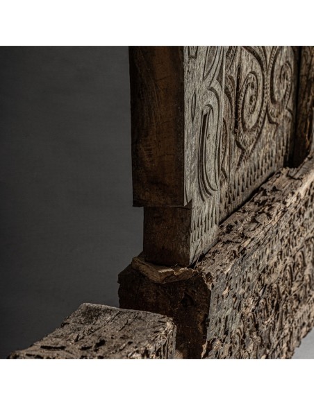 Panel decorativo Oriental Marrón de Madera Tropical – Vical Home