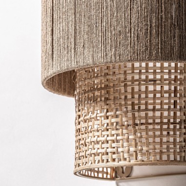 Aplique Kaola VICAL Home en Hierro, Yute y...