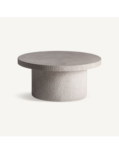 Mesa de Centro Banfe en Cemento Blanco Roto – Vical Home 2