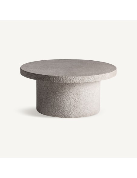 Mesa de Centro Banfe en Cemento Blanco Roto – Vical Home