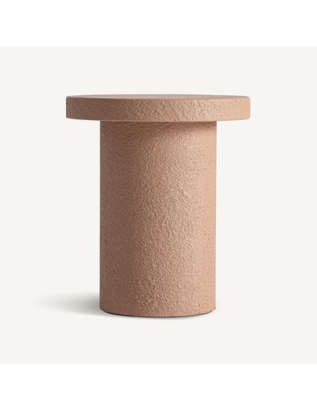 Mesa de Centro Banfe en Cemento Terracota – Vical Home (48×48×57 cm)