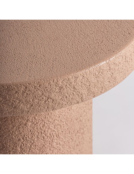 Mesa de Centro Banfe en Cemento Terracota – Vical Home (48×48×57 cm)