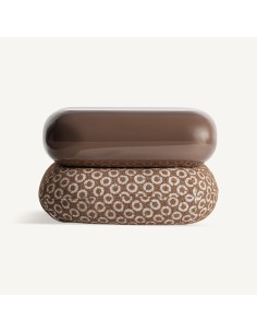 Reposapiés Wallau Marrón Estampado – Vical Home (57×57×36...