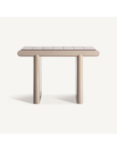 Mesa de Centro Kurten Beige – Vical Home (76×55×50 cm)