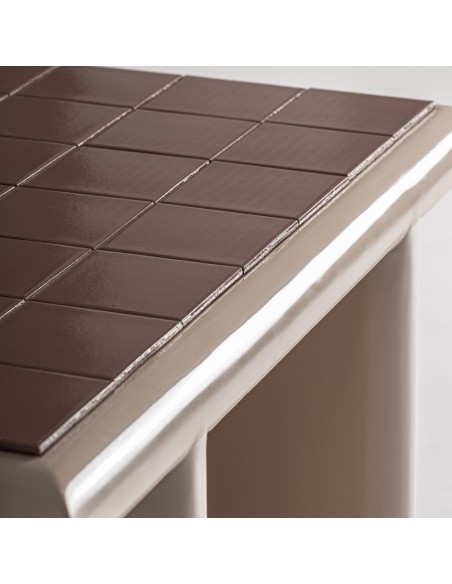 Mesa de Centro Kurten Beige – Vical Home (76×55×50 cm)