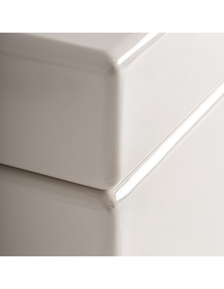 Mesa de Centro Whiel Beige – Vical Home (60×60×30 cm)