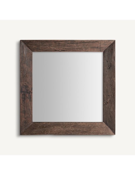Espejo VICAL HOME en Madera de Pino Reciclado – Diseño Sostenible y Elegante