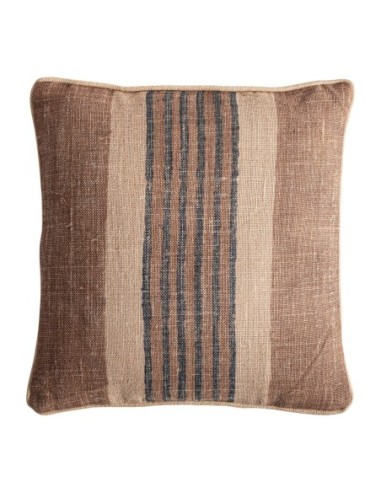 Cojín Alceo de yute beige con fibra natural...