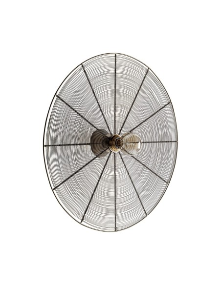 Aplique Redondo Colonial en Hierro Dorado Envejecido – Vical Home