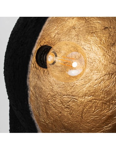 Lámpara de Pie Lierop Negra de Vical Home con...