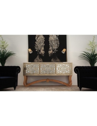 Lienzo caras balinesas