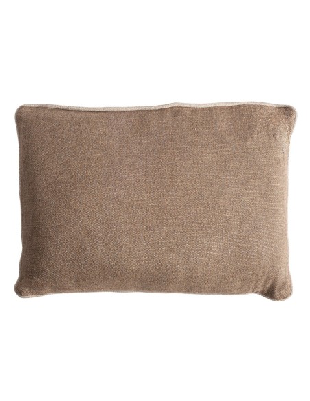 Cojín Nahia en lino marrón con fibra natural – Vical Home | 60x20x40 cm